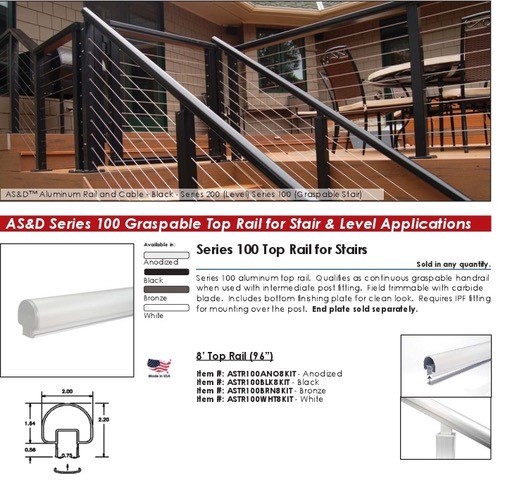 AS&D Series 100 Cable Railings